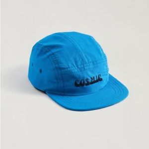 5-panel bright blue Hikerdelic cap - new, never worn OS